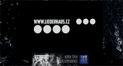 Desktop Screenshot of liederhaus.cz